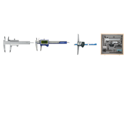 Pied à colisse , jauge de profondeur , outils de mesure